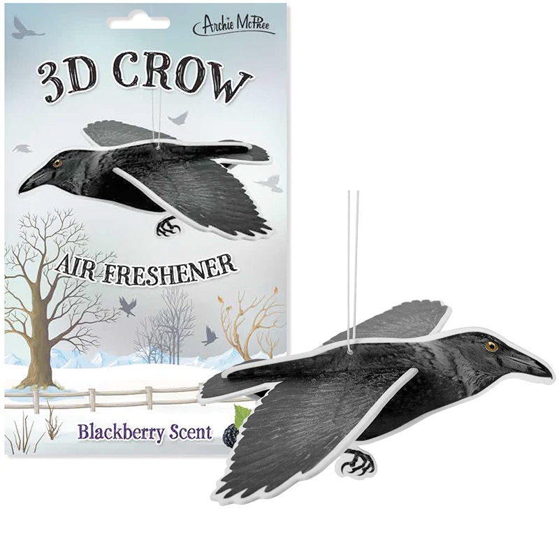 3D Crow Air Freshener