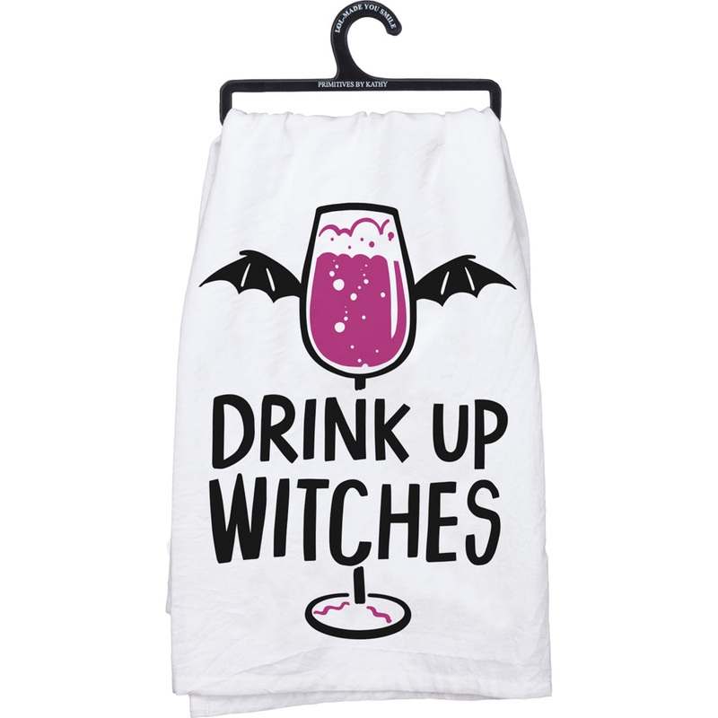Drink Up Witches Kitchen Towel