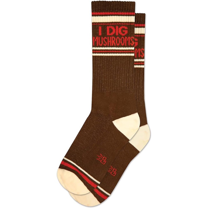 I Dig Mushrooms Socks