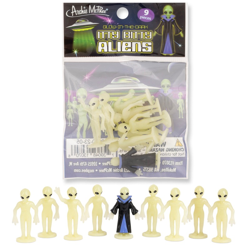 Itty Bitty Bag of Aliens – 9pcs