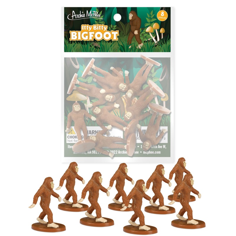 Itty Bitty Bigfoot – bag of 8pcs