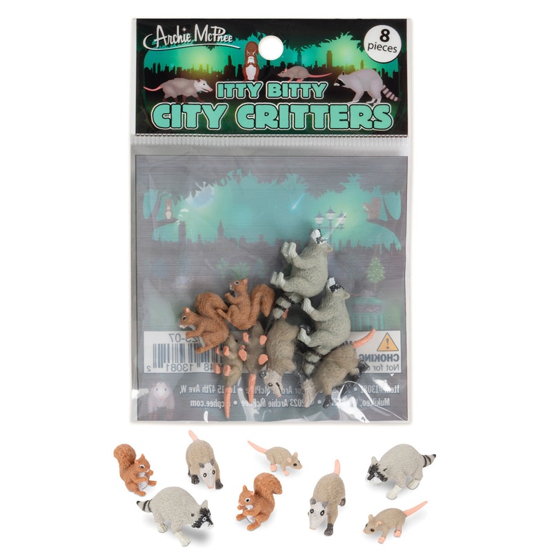 Itty Bitty City Critters – 8pcs