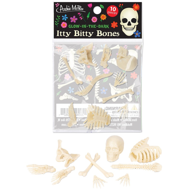 Itty Bitty Glow in the Dark Bones
