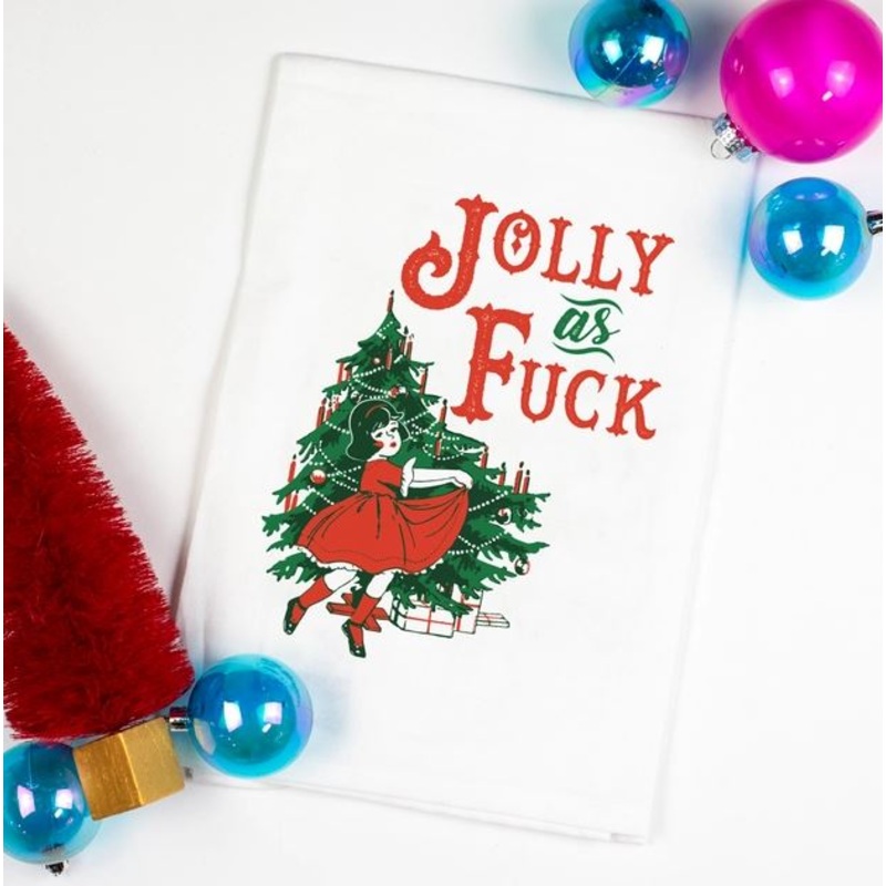 Jolly As Fuck Kitchen Towel