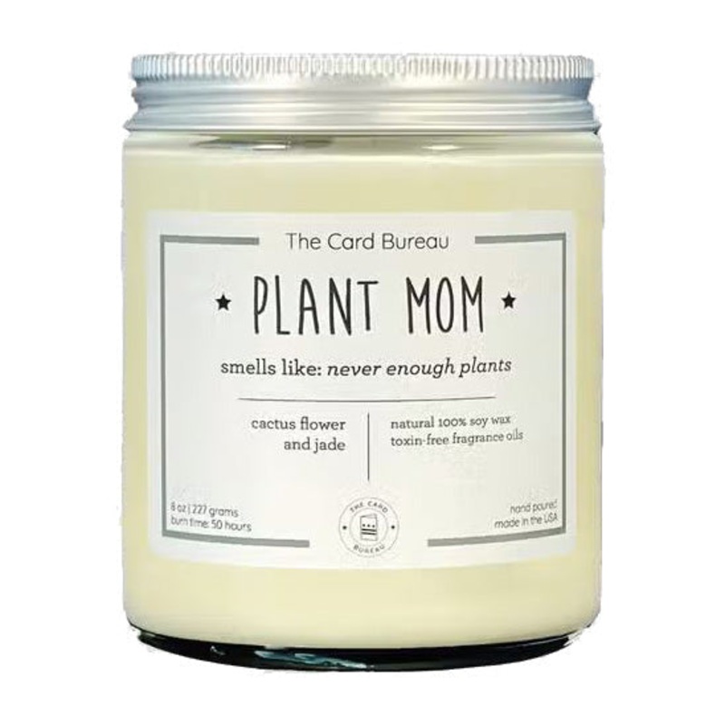 Plant Mom Soy Candle – 8 oz