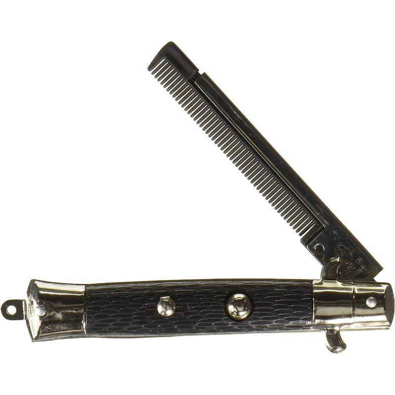 Pocket Comb – Push Button Spring Release