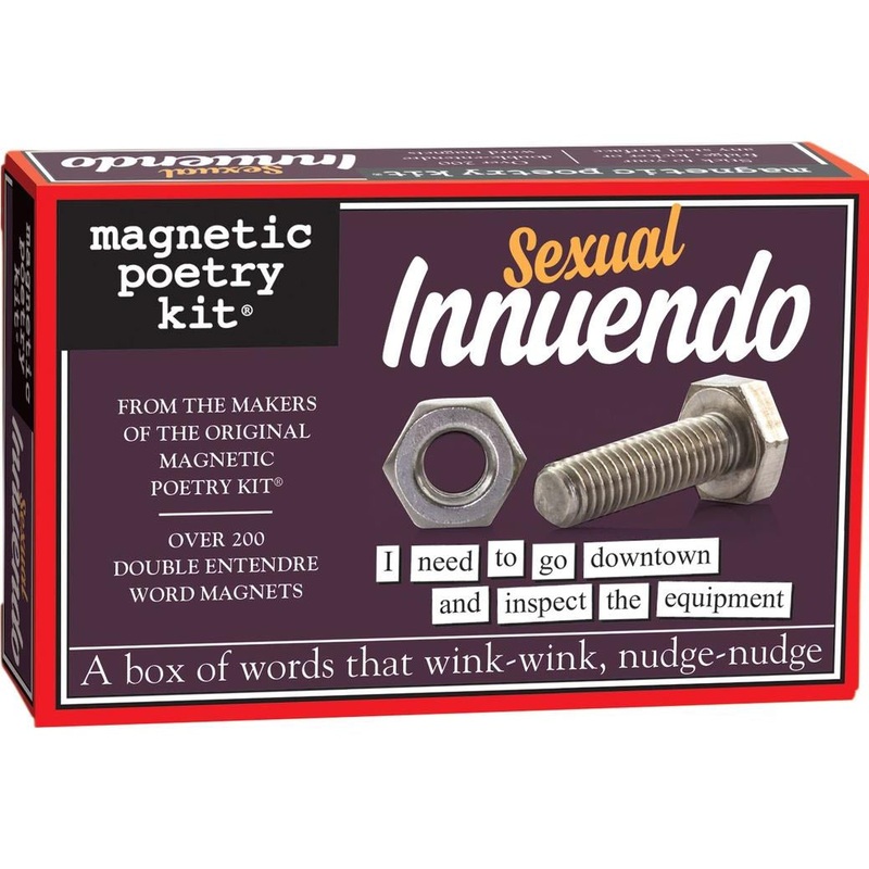 Sexual Innuendo Magnetic Poetry Kit
