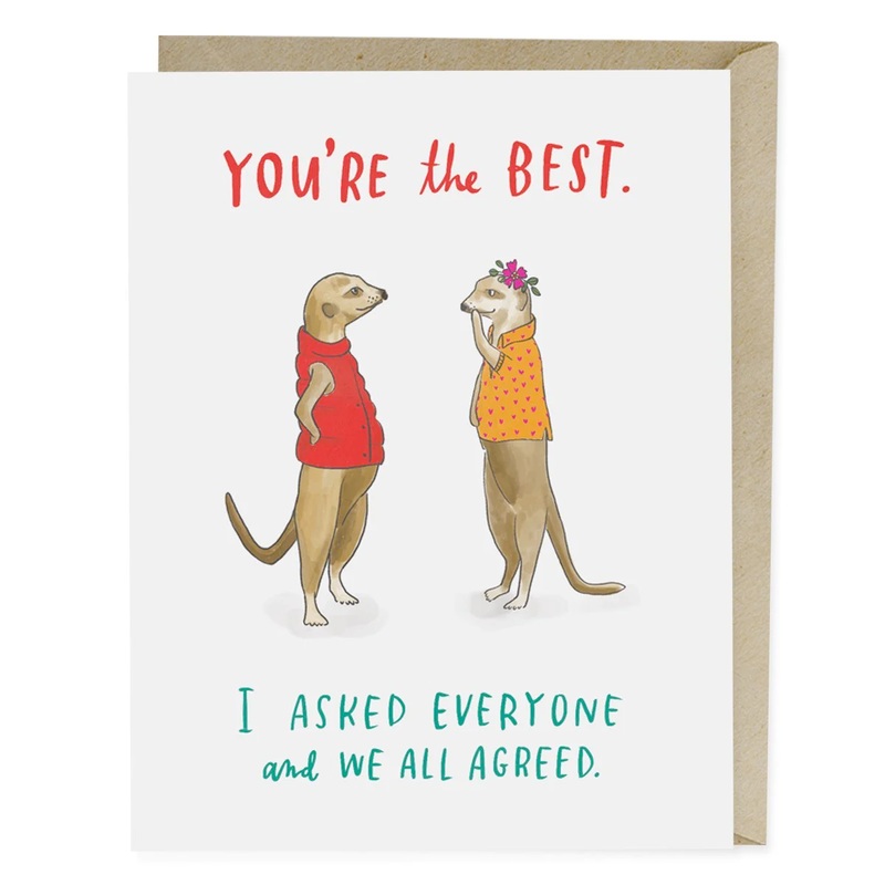 You’re The Best Card