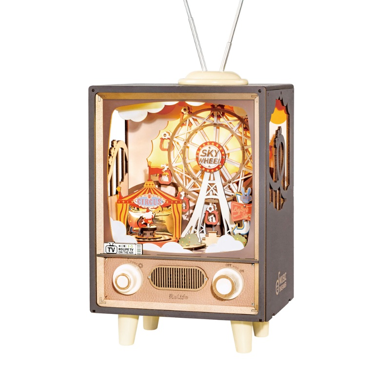 DIY Sunset Carnival Music Box