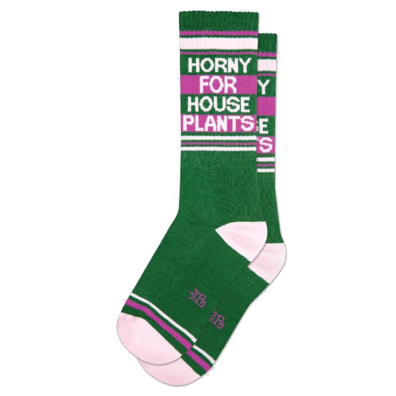 Horny for House Plants Socks