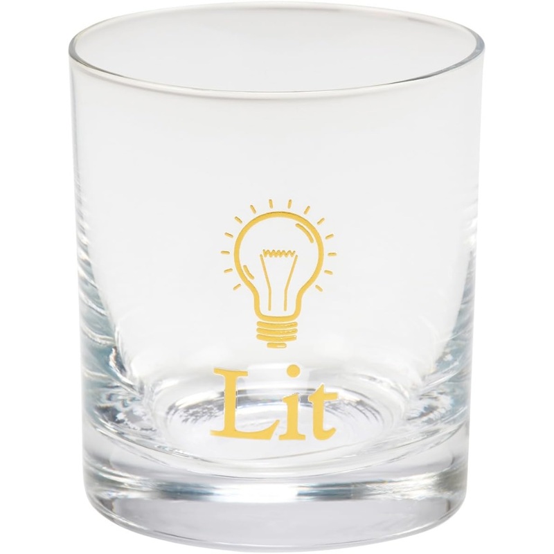 Lit Rocks Glass – 9 oz