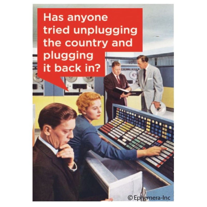 Magnet-Has anyone tried unplugging the country