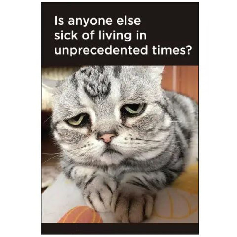 Magnet: Is Anyone Else Sick of Living In Unprecedented Times