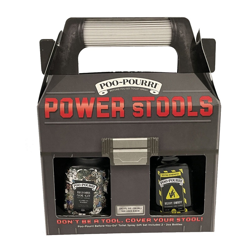 Power Stools Set of Toilet Sprays