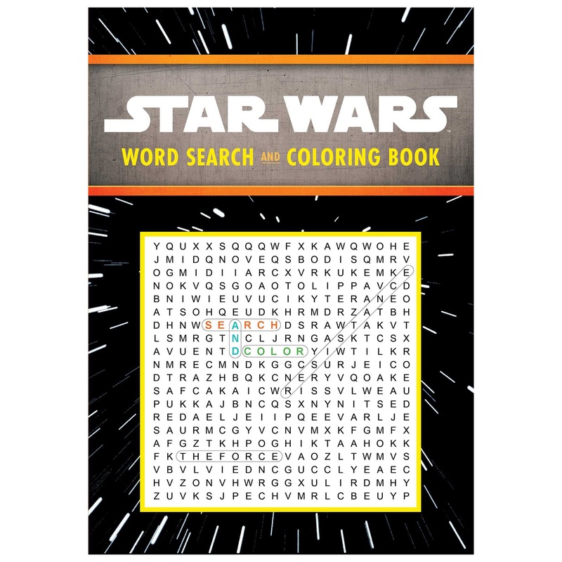 Star Wars: Word Search and Coloring Book