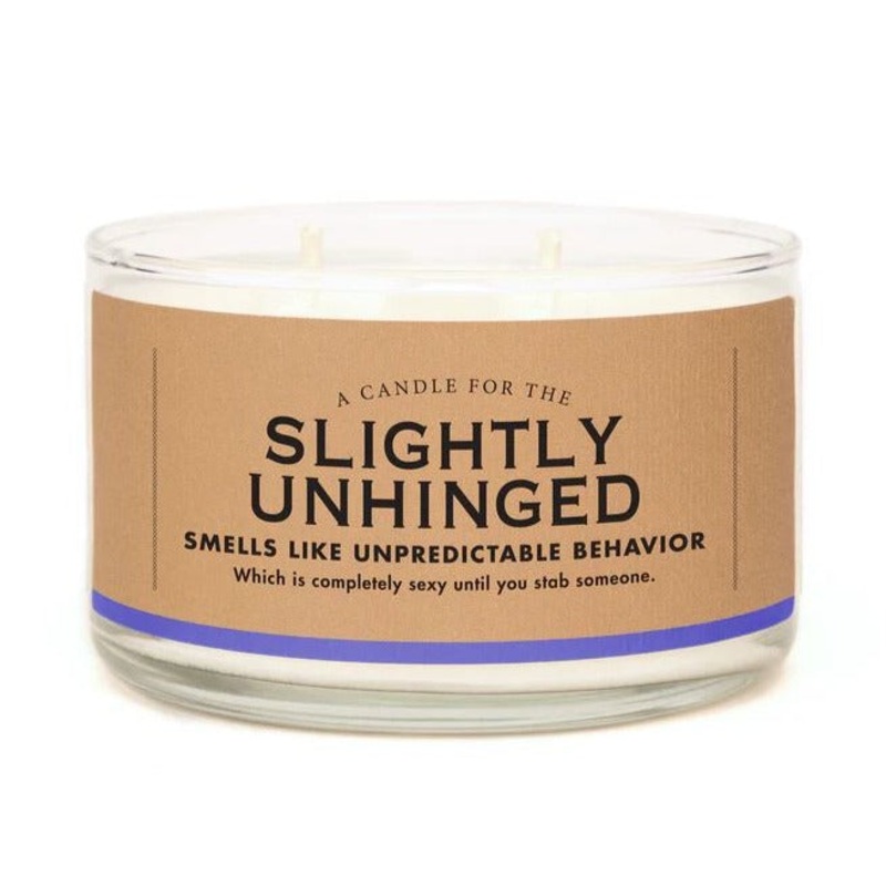 Candle For Slightly Unhinged