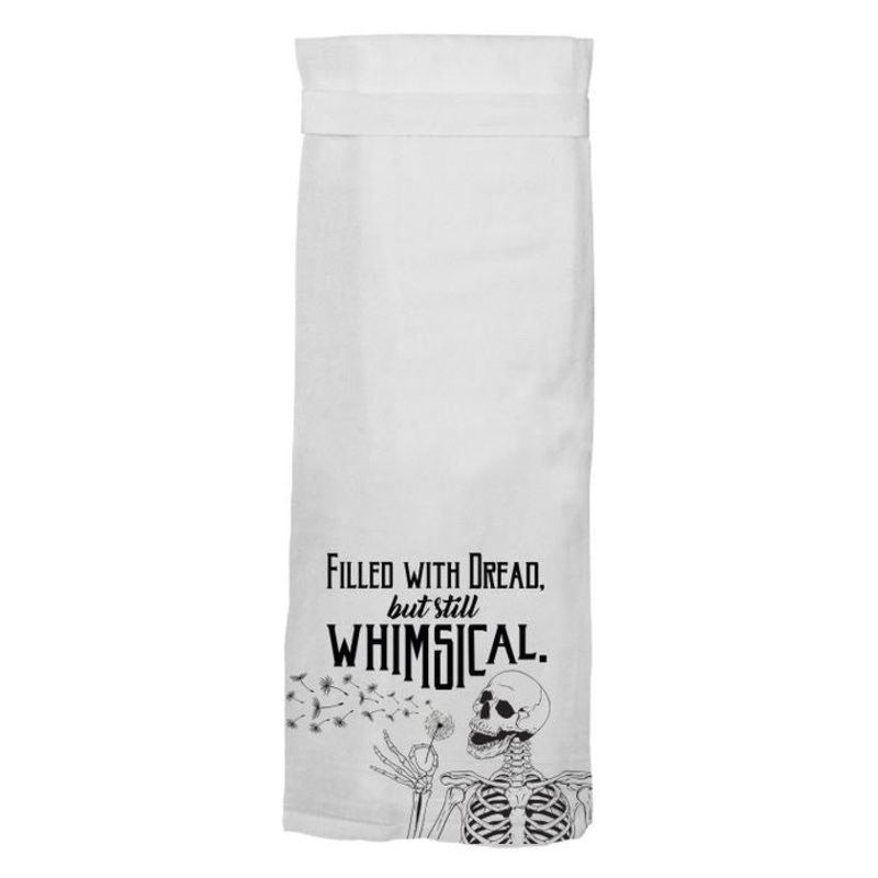 Filled With Dread But Still Whimsical Kitchen Towels-