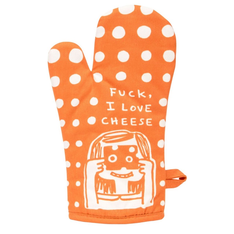 Fu*k, I Love Cheese Oven Mitt