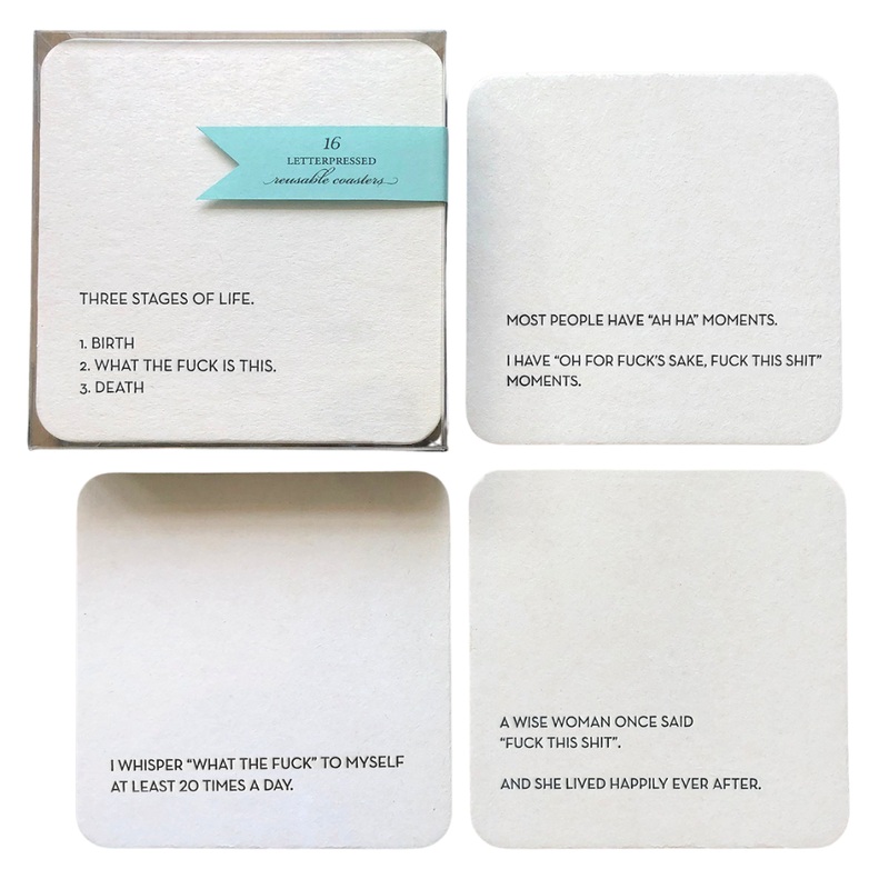 Fucking Coaster Set of 16