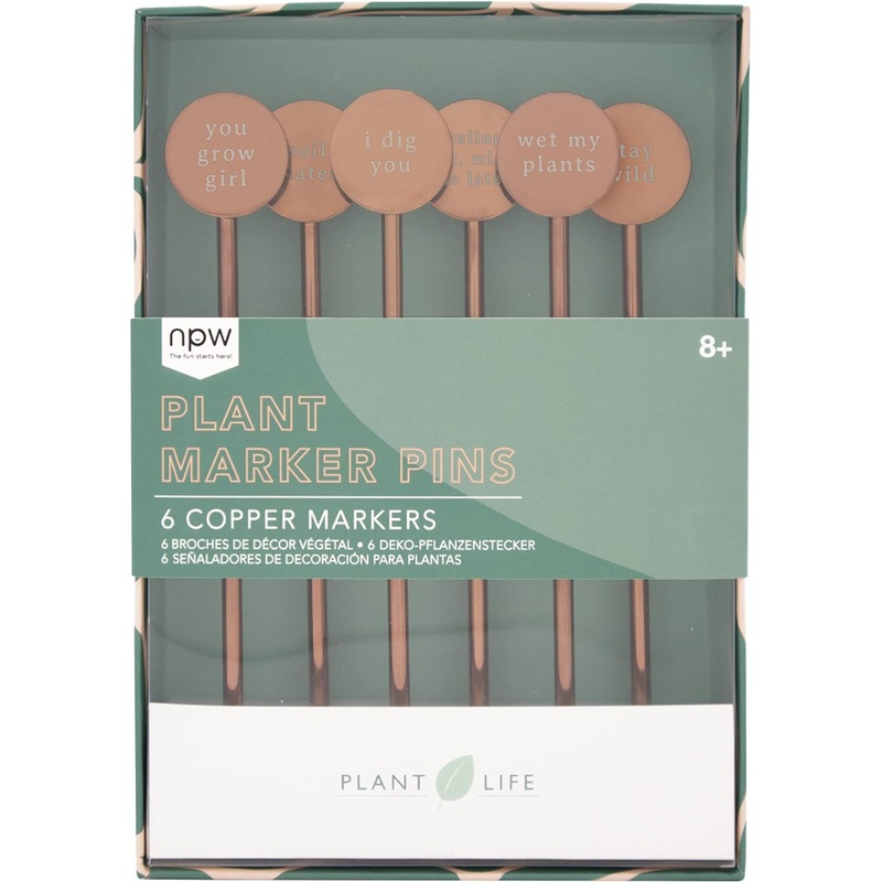 Funny Plant Life Plant Marker Pins