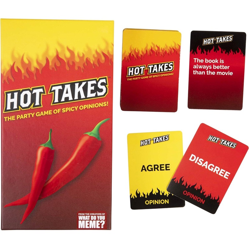 Hot Takes Game – Party Game of Spicy Opinions