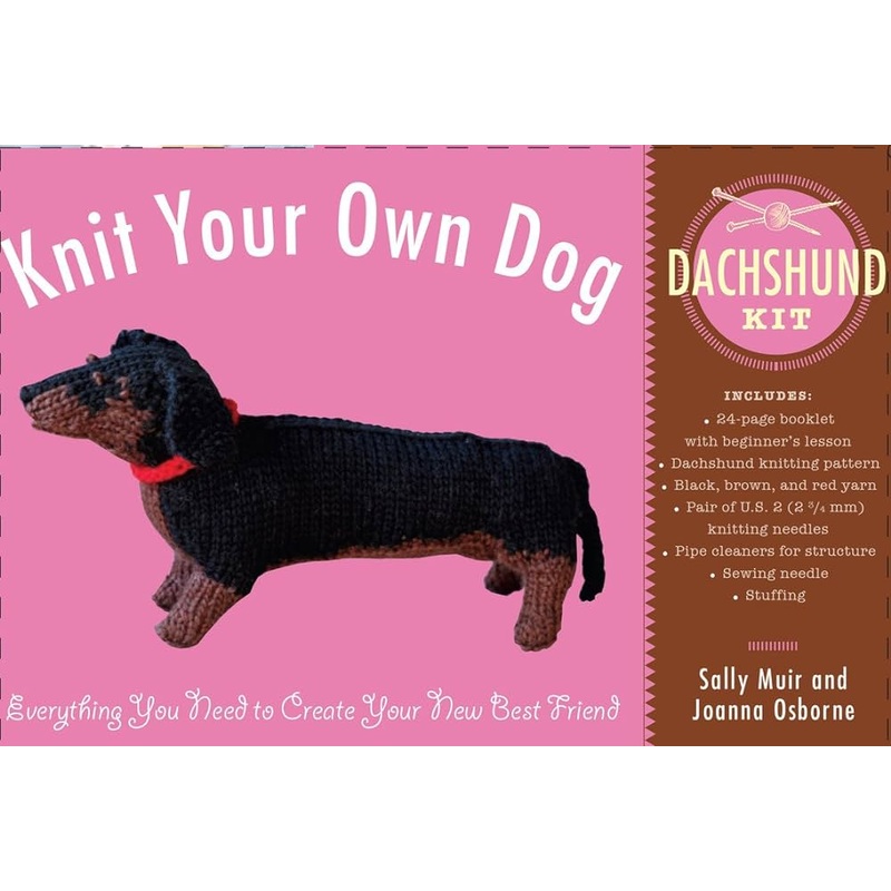 Knit Your Own Dog: Dachshund Kit