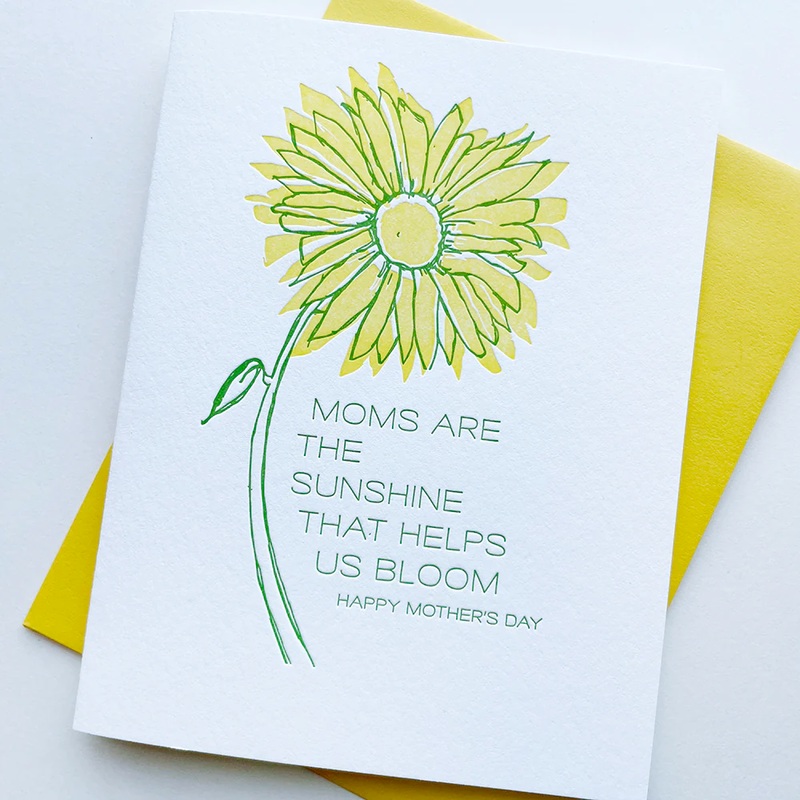 Mother’s Day Sunflower Card