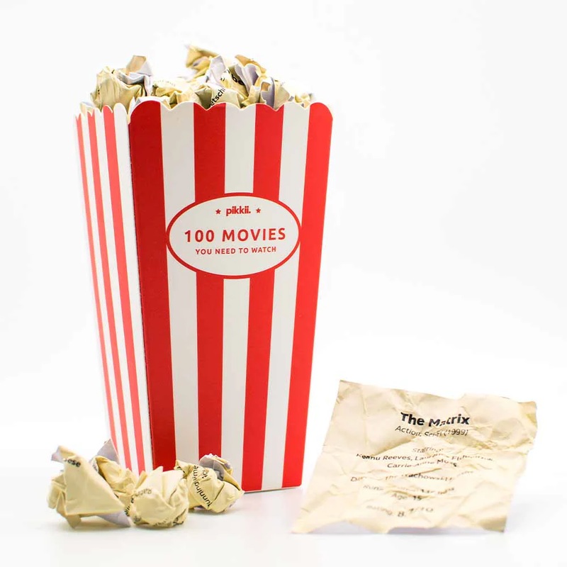 Movie Popcorn Bucket List