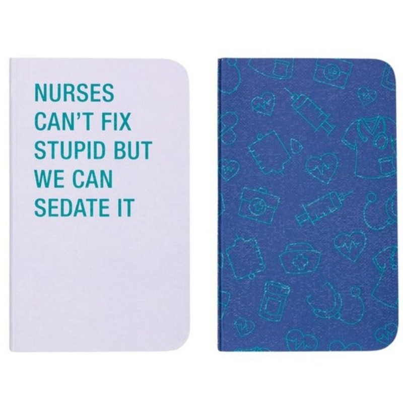 Nurses Can’t Fix Stupid Mini Note Book Set