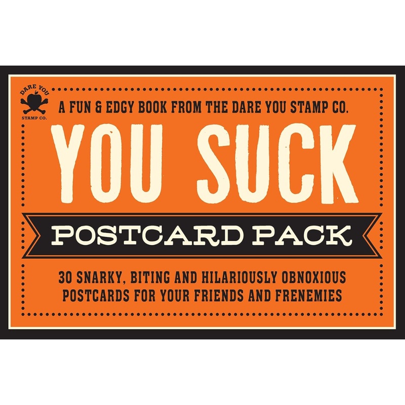 You Suck Postcard Pack