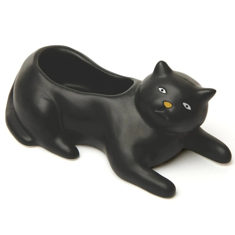 Cosmo The Black Cat Planter