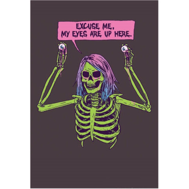 Excuse me, my eyes are up here – Magnet