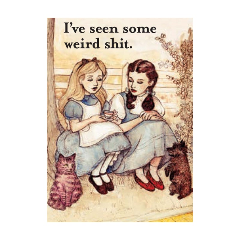 I’ve seen some weird shit magnet