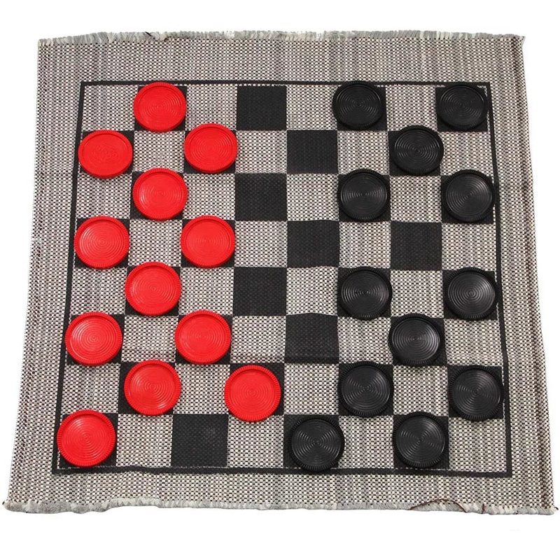 Jumbo Checkers Rug