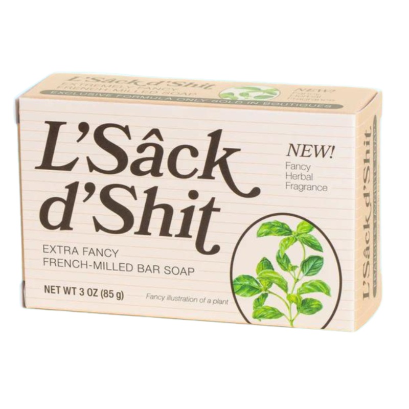 Sack of Shit – Fancy French Boxed Bar Soap