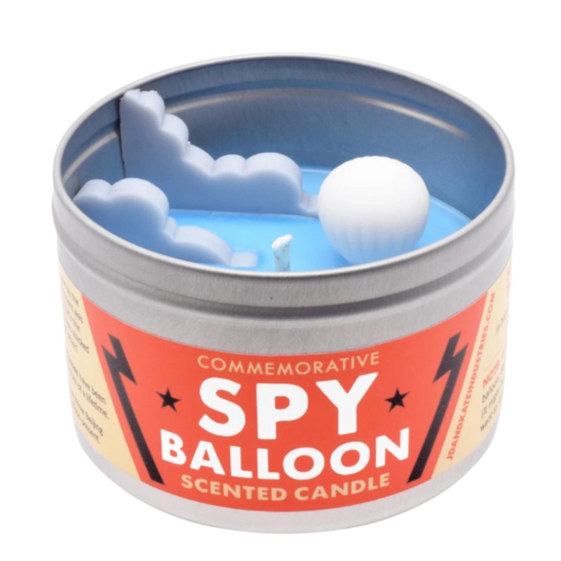 Spy Balloon Scented Candle