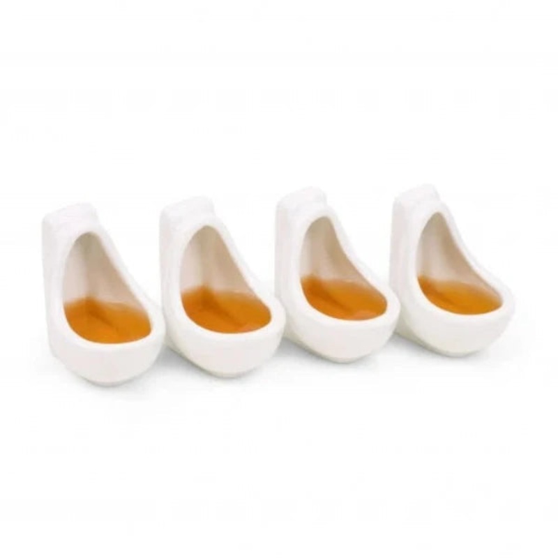 Urinal Shot Glasses (Set of 4)