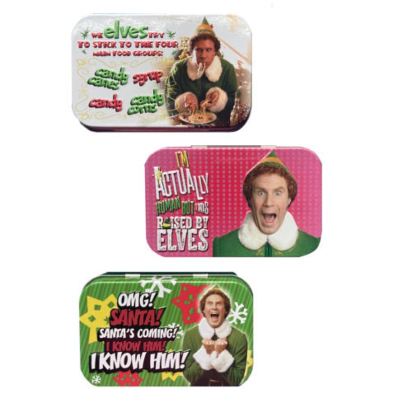 Buddy the Elf Candy Tin- ONE random style