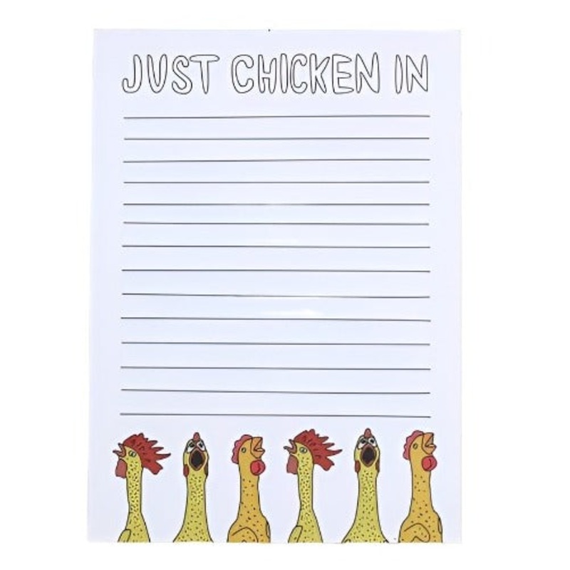 Just Chicken In Notepad