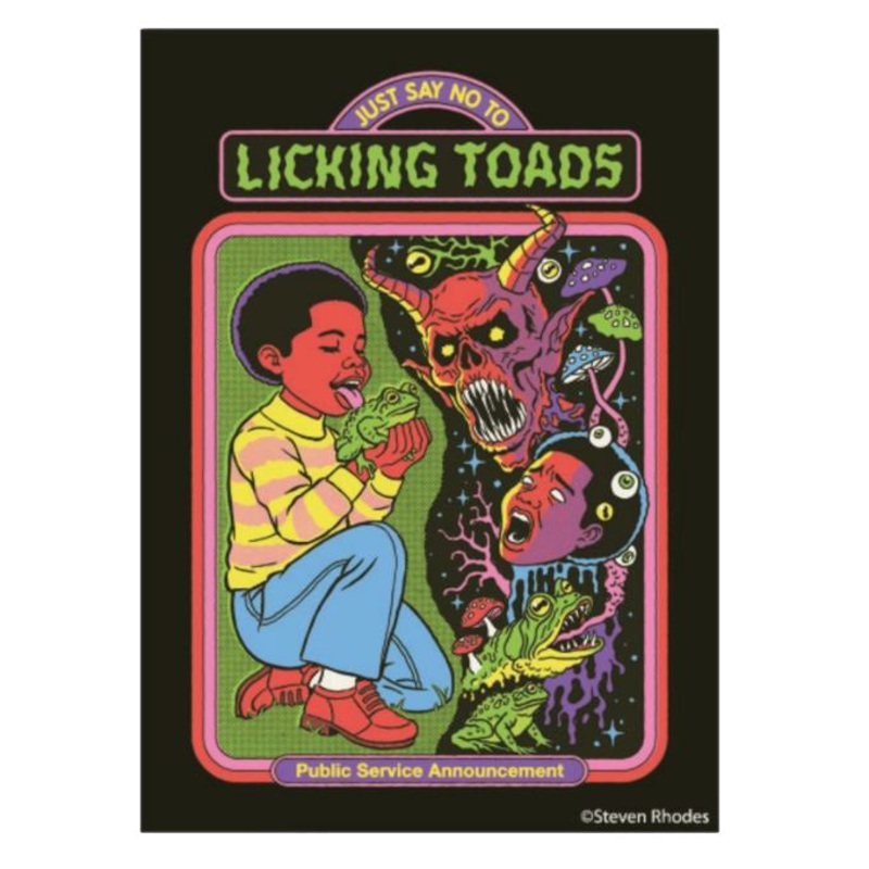 Magnet: Let’s Just Say No To Licking Toads