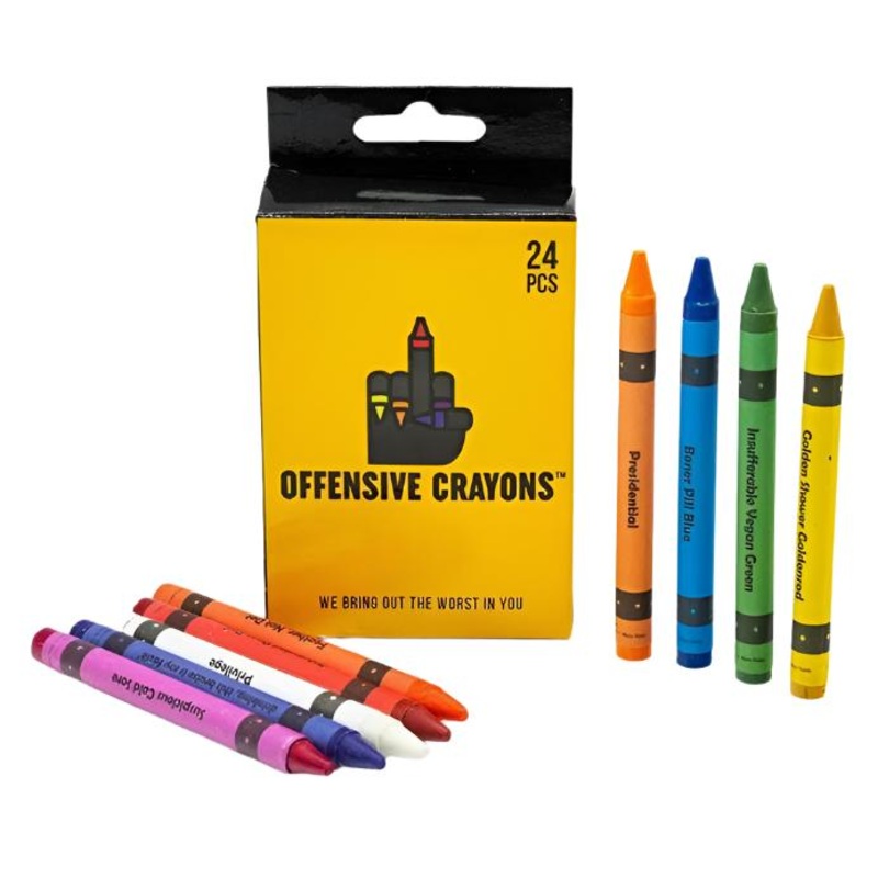 Offensive Crayons -24 pc