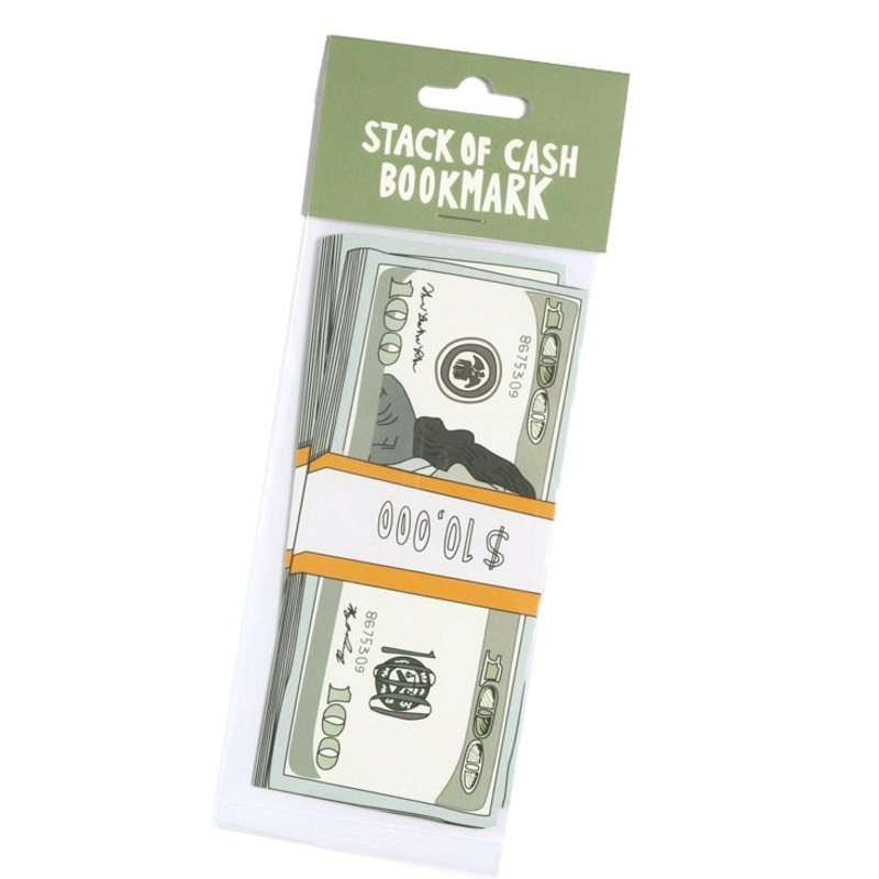 Stack of Cash Bookmark