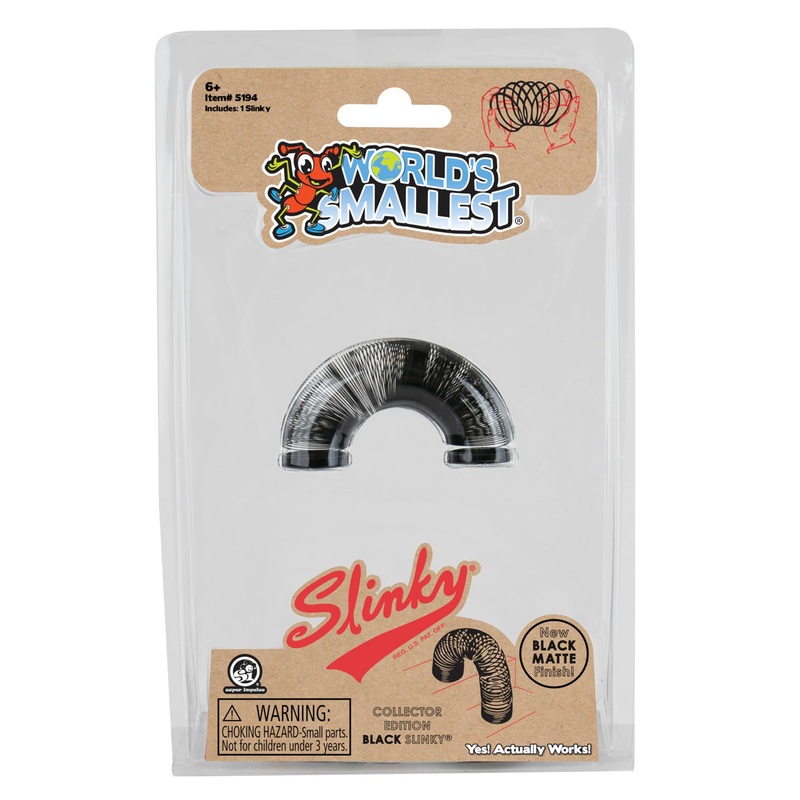 World’s Smallest Slinky- Collector Edition Black