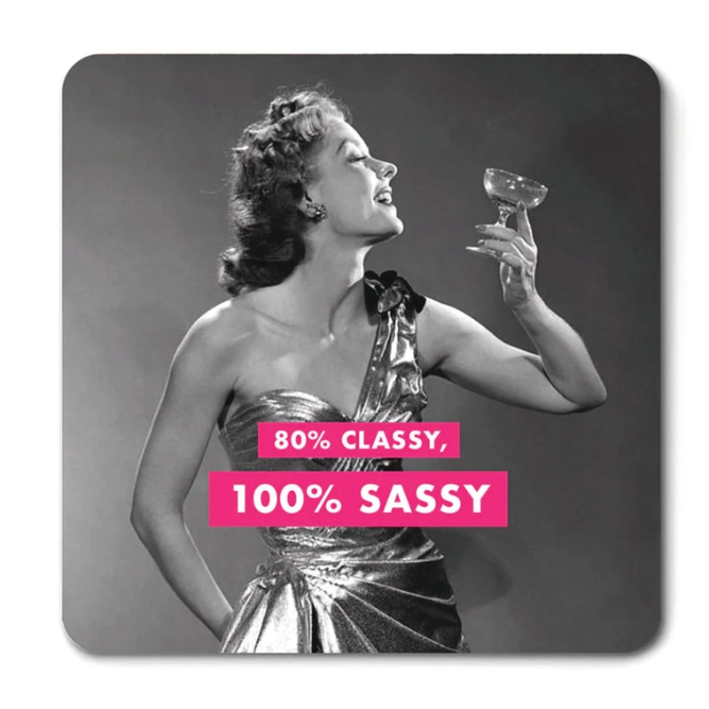 80% Classy 100% Sassy – Magnet