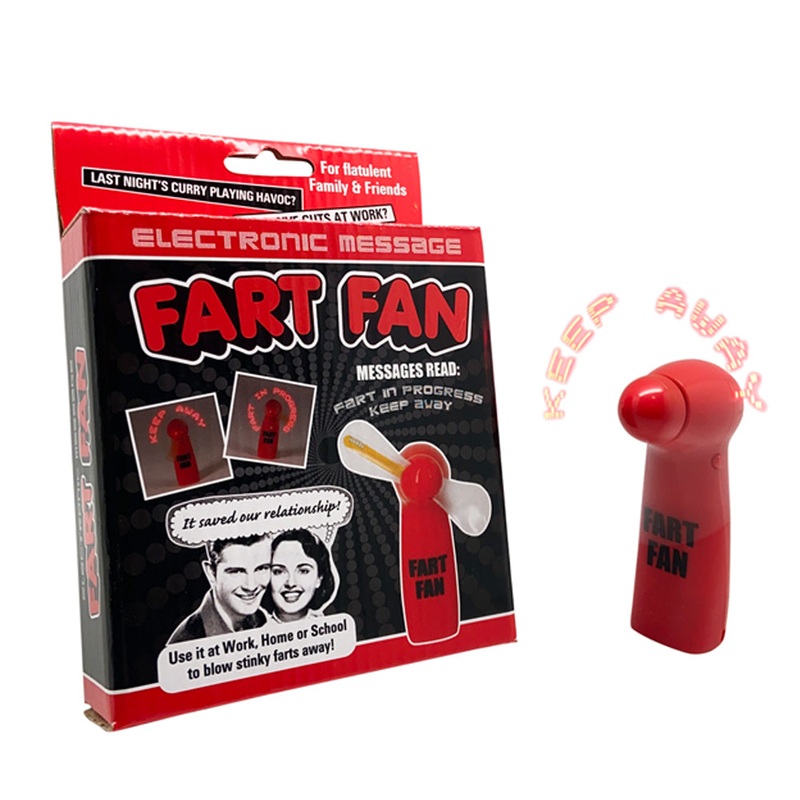 Fart Fan (with electronic message)