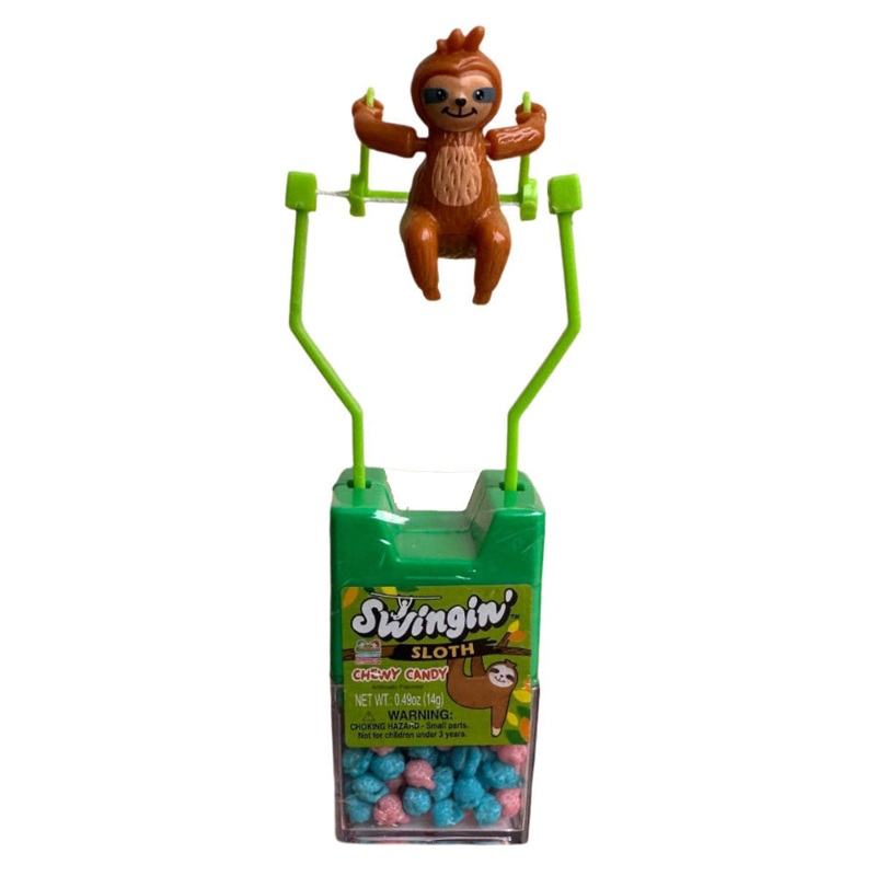 Kidsmania Swingin Sloth with Chewy Candy