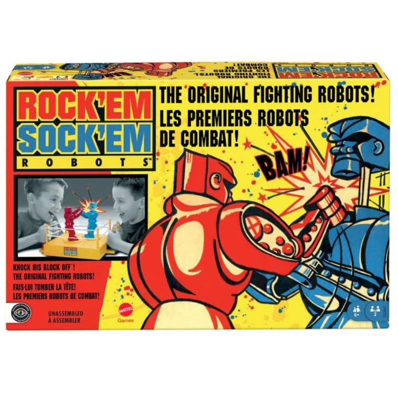 Rock ‘Em Sock ‘Em Robots Retro Game – full sized