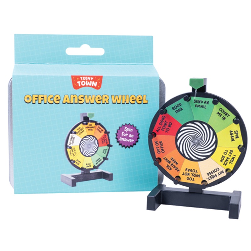 Teeny Town Office Answer Wheel