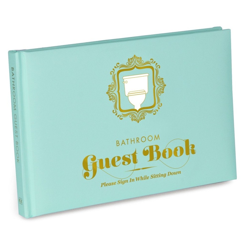 Bathroom Guestbook guest book