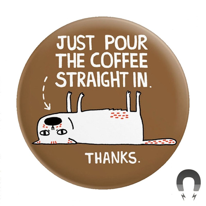Coffee Cat – Big Magnet